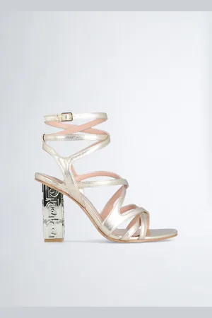 Liu Jo Liu Jo Sandales À Talons Hauts Logotés