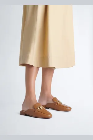 Liu Jo Liu Jo Chaussons En Cuir Avec Logo