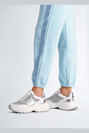 Liu Jo Liu Jo Sneakers En Cuir Et Lurex