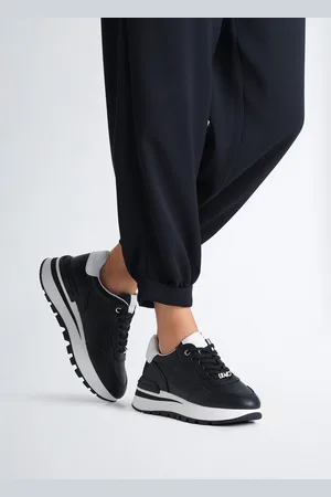 Liu Jo Liu Jo Sneakers En Cuir Avec Logo Ajouré