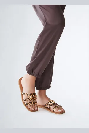 Liu Jo Liu Jo Chaussons Plats En Cuir Cavallino
