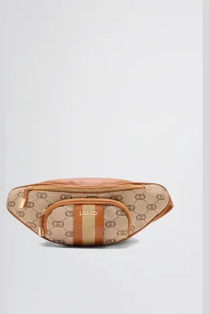 Liu Jo Liu Jo Sac Banane Jacquard Avec Logo