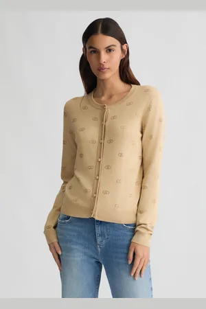 Liu Jo Liu Jo Cardigan Avec Logo Et Strass