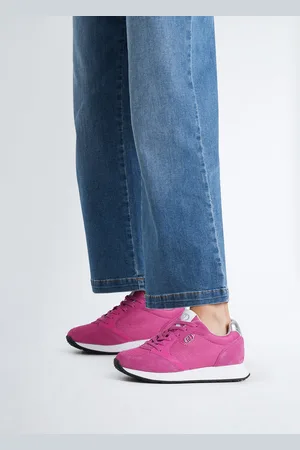 Liu Jo Liu Jo Sneakers En Daim Et Maille Filet Brillante