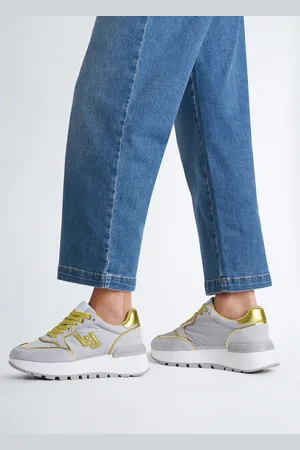 Liu Jo Liu Jo Sneakers À Plateforme En Daim Et Nylon