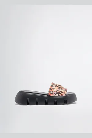Liu Jo Liu Jo Mules Plateforme Avec Motif