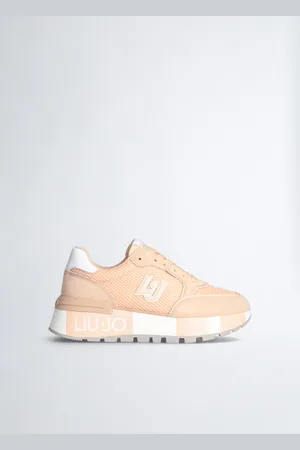 Liu Jo Liu Jo Sneakers À Plateforme En Daim Et Maille Filet