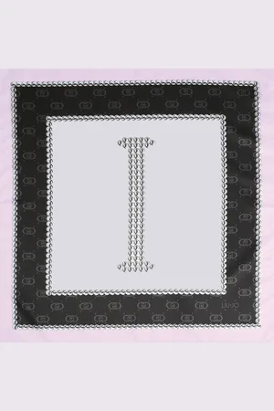 Liu Jo Liu Jo Foulard Noir Lettre I
