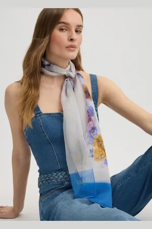 Liu Jo Liu Jo Étole Avec Logo À Fleurs