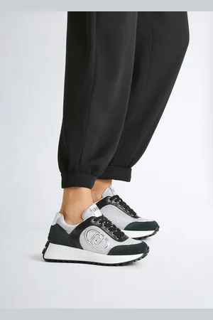 Liu Jo Liu Jo Sneakers Noires En Lurex
