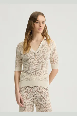 Liu Jo Liu Jo Pull En Coton Mélangé Au Crochet