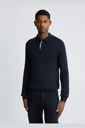 Liu Jo Liu Jo Polo Bleu En Laine Mélangée