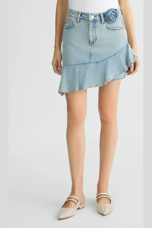 Liu Jo Liu Jo Minijupe En Toile Denim