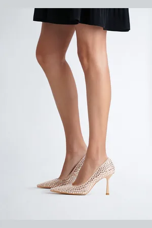 Liu Jo Liu Jo Escarpins Nude Avec Strass