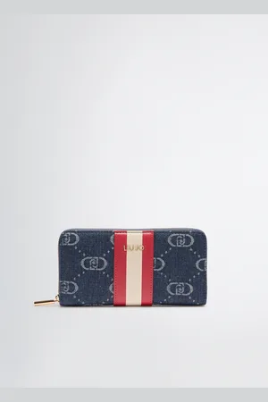 Liu Jo Liu Jo Portefeuille Zippé Tout Autour Jacquard