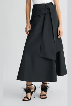 Liu Jo Liu Jo Jupe Noire En Taffetas