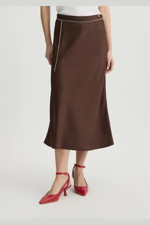 Liu Jo Liu Jo Jupe En Satin Avec Ceinture