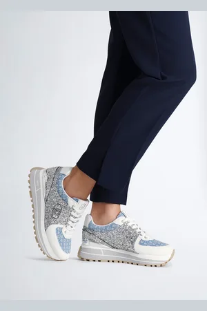 Liu Jo Liu Jo Sneakers En Glitter Et Monogramme