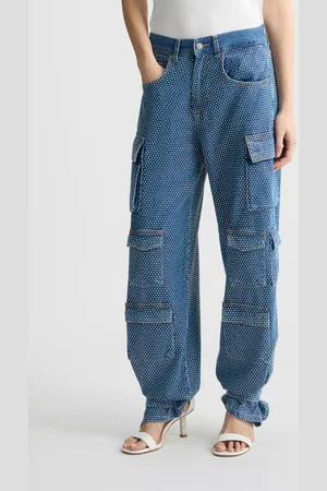 Liu Jo Liu Jo Jean Cargo Avec Strass