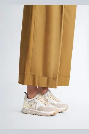 Liu Jo Liu Jo Sneakers À Plateforme En Daim Et Maille Filet