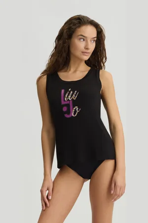 Liu Jo Liu Jo Top Avec Logo Et Strass