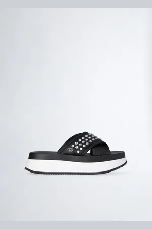 Liu Jo Liu Jo Chaussons Compensés Avec Clous