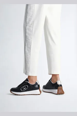 Liu Jo Liu Jo Sneakers Noires En Cuir