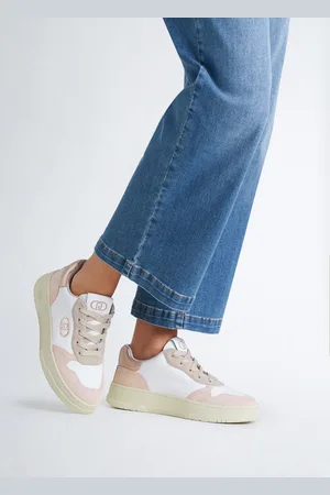 Liu Jo Liu Jo Sneakers En Daim Et Cuir
