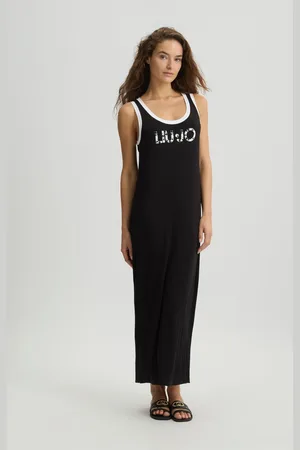 Liu Jo Liu Jo Robe Longue Avec Logo