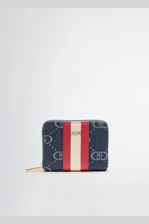 Liu Jo Liu Jo Portefeuille Zippé Tout Autour Jacquard