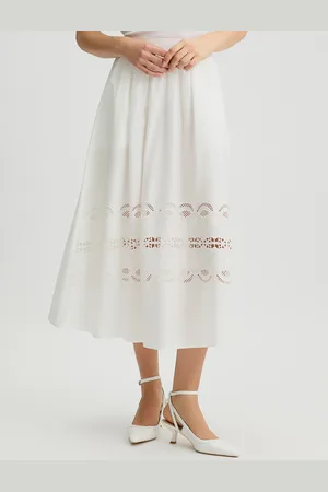Liu Jo Liu Jo Jupe En Coton Avec Broderie