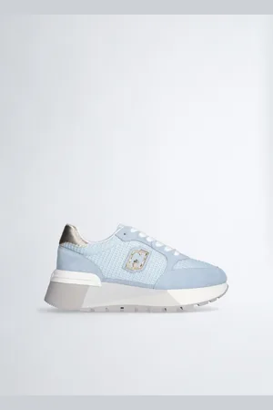Liu Jo Liu Jo Sneakers À Plateforme En Daim Et Maille Filet
