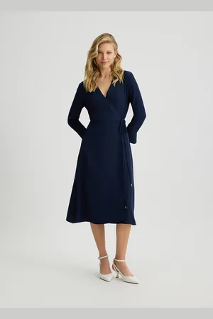 Liu Jo Liu Jo Robe En Sergé Avec Ceinture