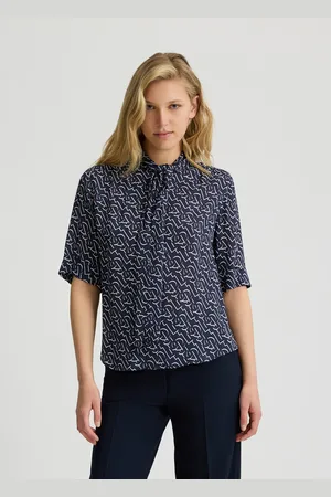 Liu Jo Liu Jo Chemise En Crêpe De Chine Avec Imprimé Lj