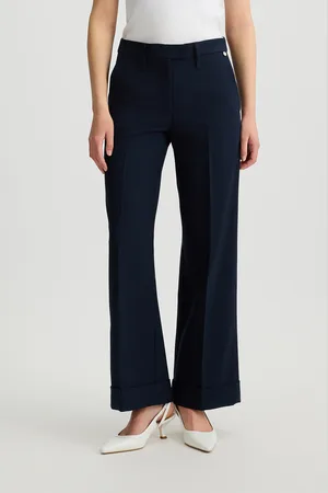 Liu Jo Liu Jo Pantalon Droit En Piqué