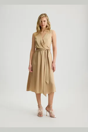 Liu Jo Liu Jo Robe En Sergé Avec Ceinture