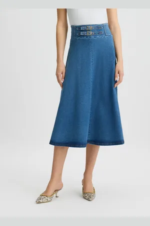 Liu Jo Liu Jo Jupe En Toile Denim