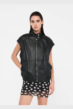 Liu Jo Liu Jo Veste Sans Manches Oversize En Cuir
