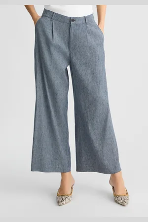 Liu Jo Liu Jo Pantalon Évasé En Denim