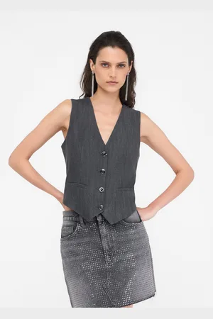 Liu Jo Liu Jo Gilet En Toile Denim