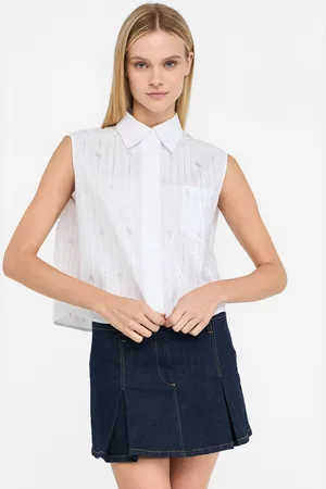 Liu Jo Liu Jo Top En Coton Avec Strass