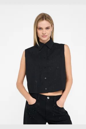 Liu Jo Liu Jo Top En Coton Avec Strass