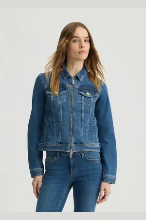 Liu Jo Liu Jo Veste En Toile Denim Avec Zip