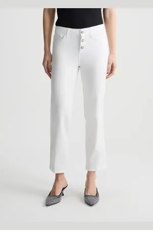 Liu Jo Liu Jo Pantalon Cropped À Taille Haute