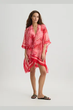 Liu Jo Liu Jo Caftan Avec Imprimé Palmier