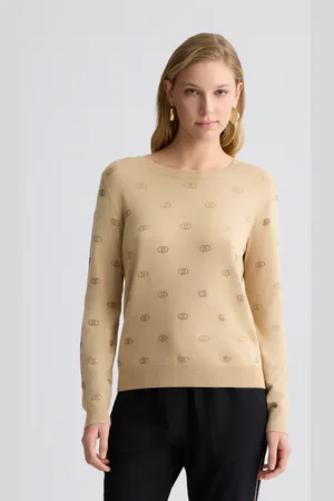 Liu Jo Liu Jo Pull Avec Logo Et Strass