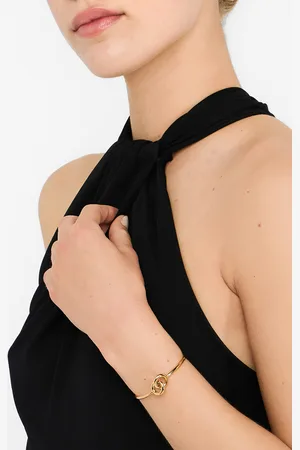 Liu Jo Liu Jo Bracelet Jonc Avec Anneaux Entrelacés