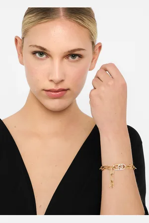 Liu Jo Liu Jo Bracelet Monogramme Avec Strass