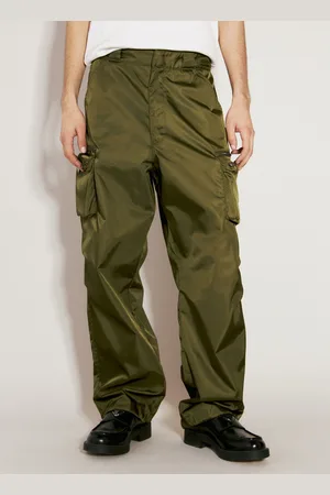 Prada Re-nylon Cargo Pantalon - Homme Pantalons Green L