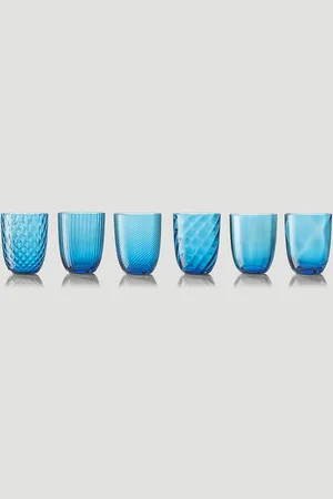 NasonMoretti Set Of Six Idra Water Glass - Glassware One Size